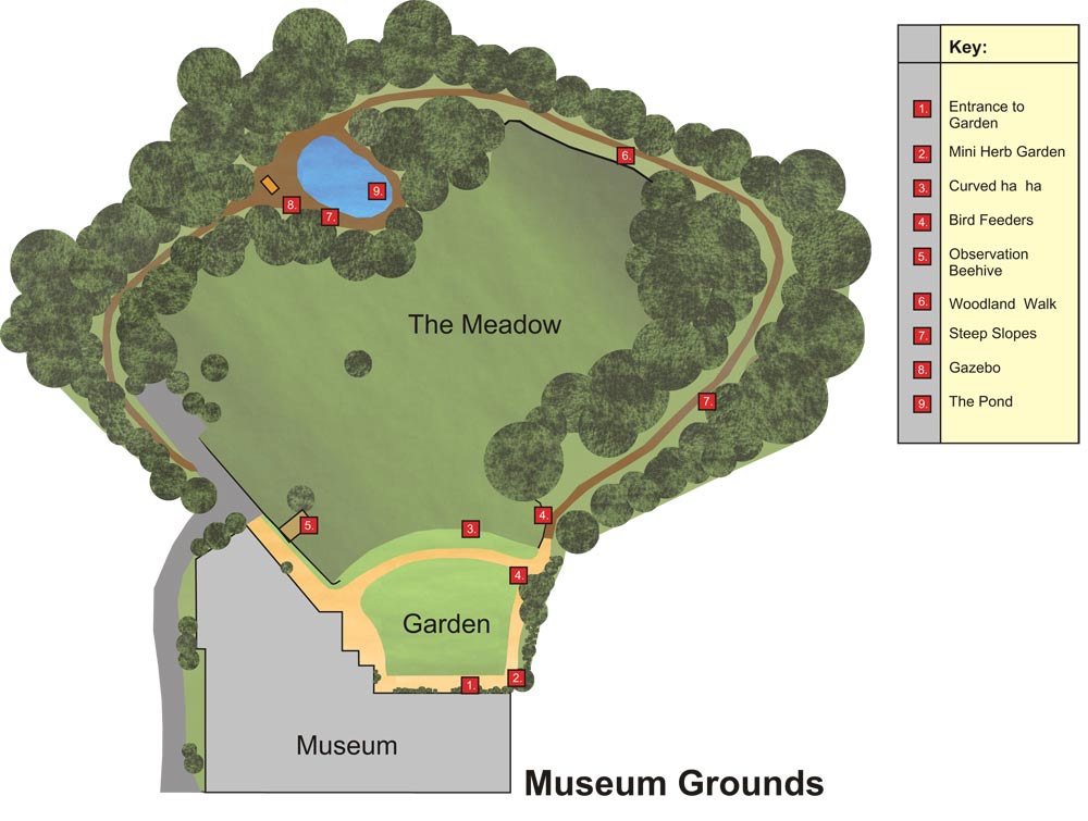 Garden and Grounds Map