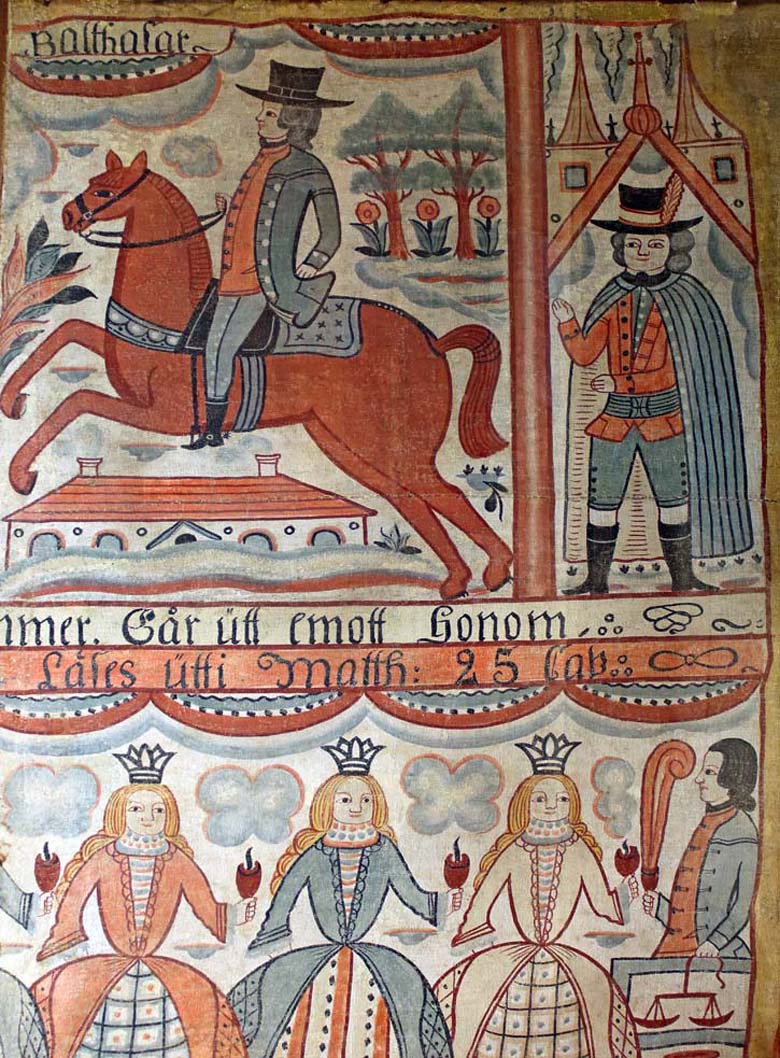 Swedish Wall Painting