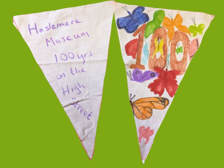 Examples of flags with designs on them