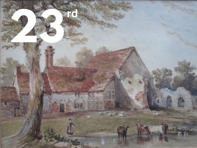 painting of Shulbrede Priory