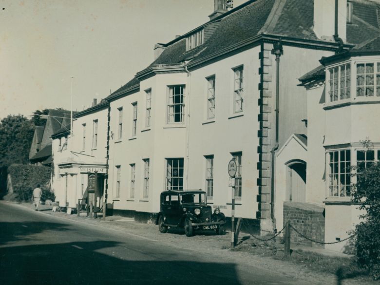 A view of a historical exhibition