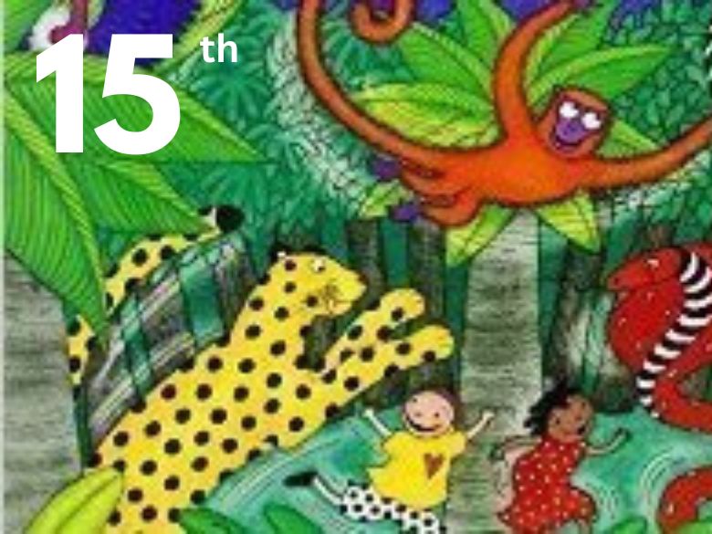 cartoon picture of safari animals