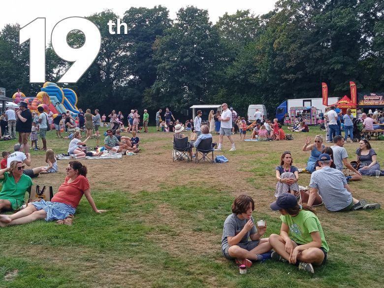 Families at festival