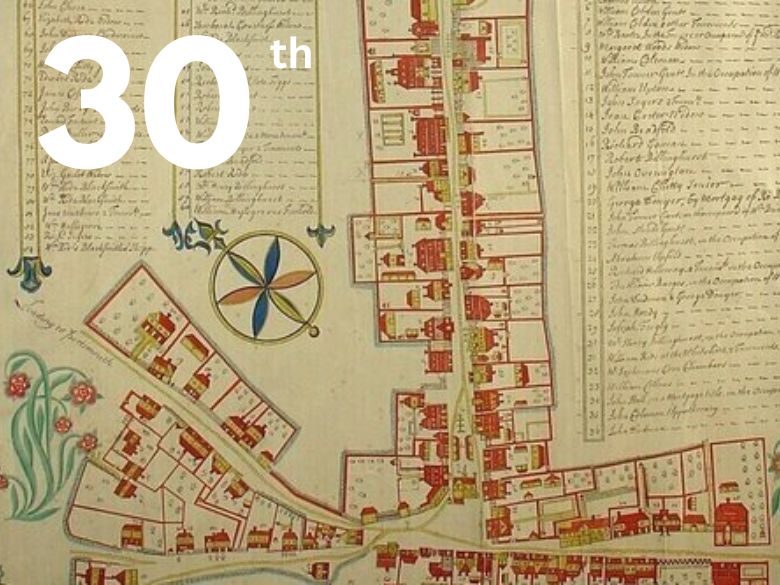 Example of old street plan