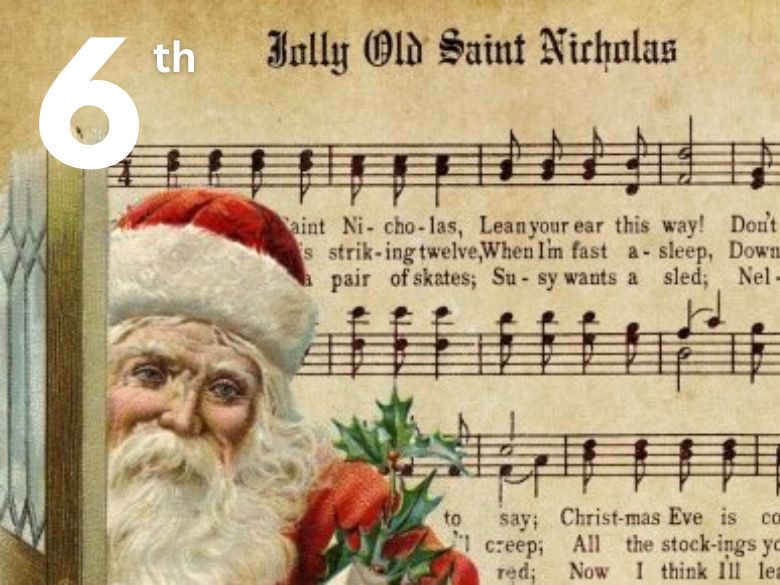 Old illustration of St Nicholas