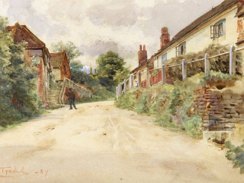 Painting of Shepherds Hill